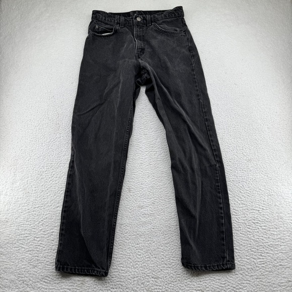 Levi's Other - Vintage 1997 Levis 550 Orange Tab Jeans Mens 31x30 (Fit 30x30) Black Grunge USA